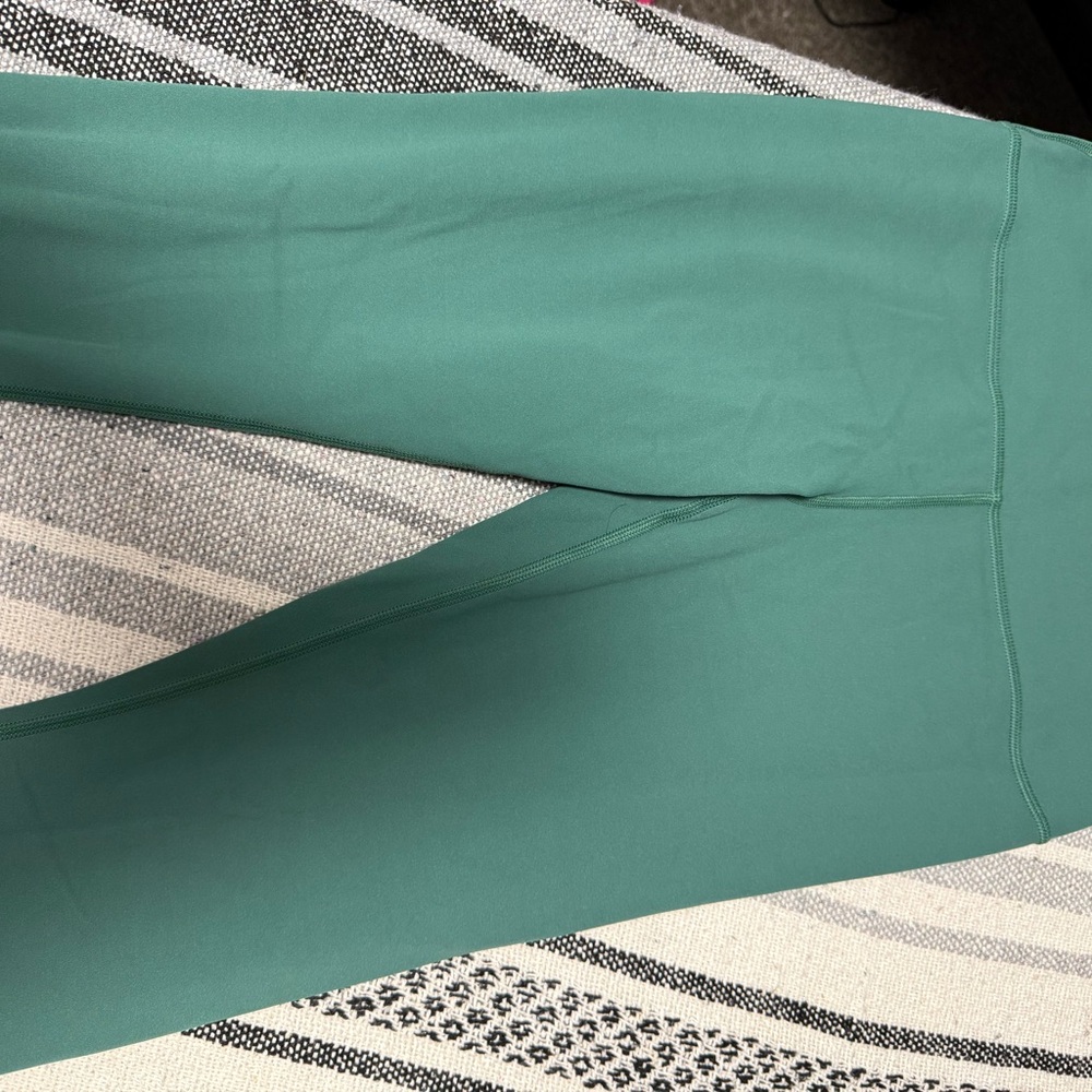 Athleta Green 7/8 Leggings